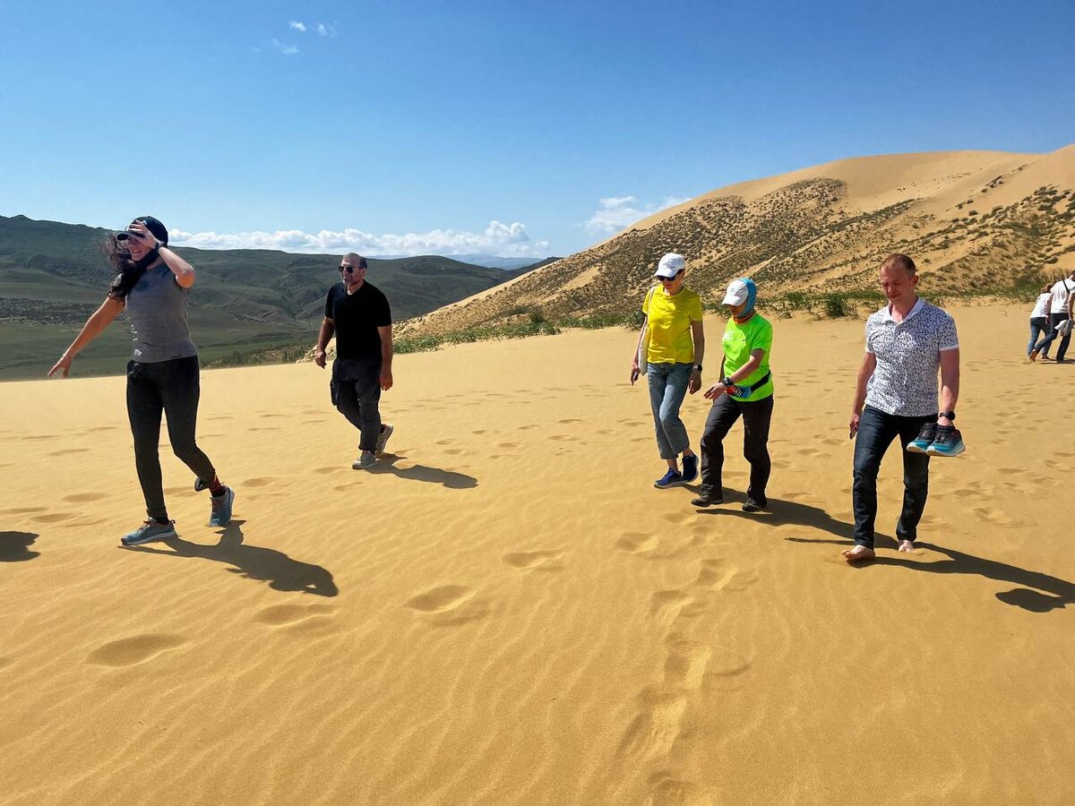 Бархан Сары-Кум в Дагестане. Фото Ивана Марьина.
