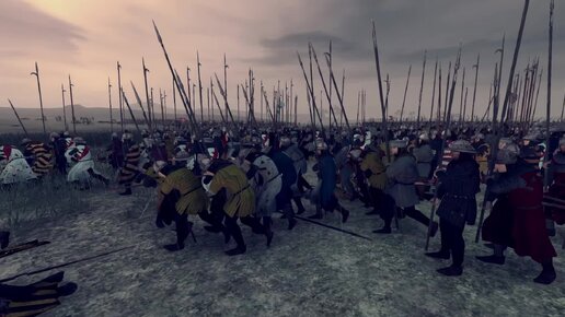 Мясорубка рыцарей в Total War Attila. Medieval Kingdoms 1212 ad