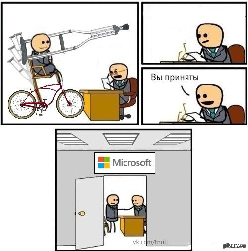 Костыли да велосипеды - вот тот хлеб, которым питаются разработчики Windows