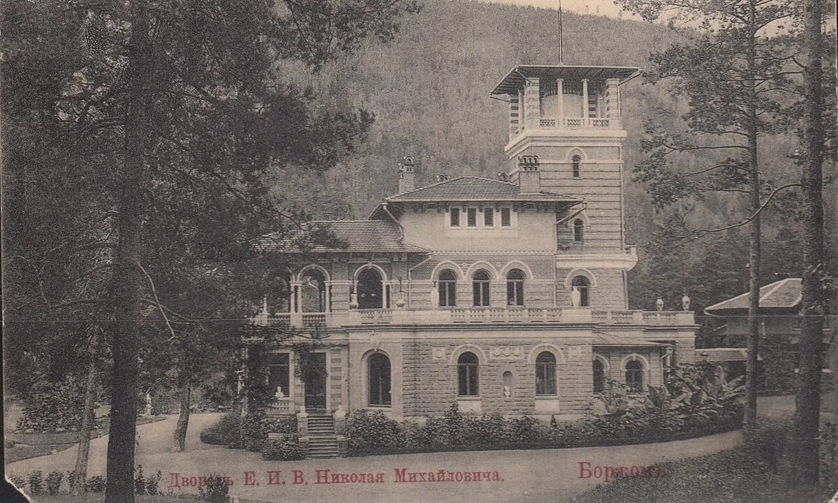 Дворец романовых боржоми фото