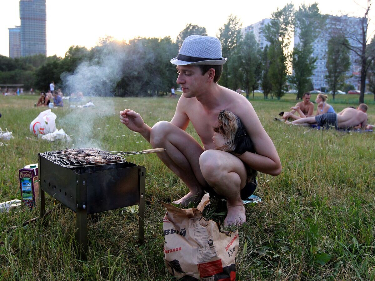    Пожарить с умом. Как приготовить шашлык на природе и не нарваться на штраф© РИА Новости / Валерий Мельников