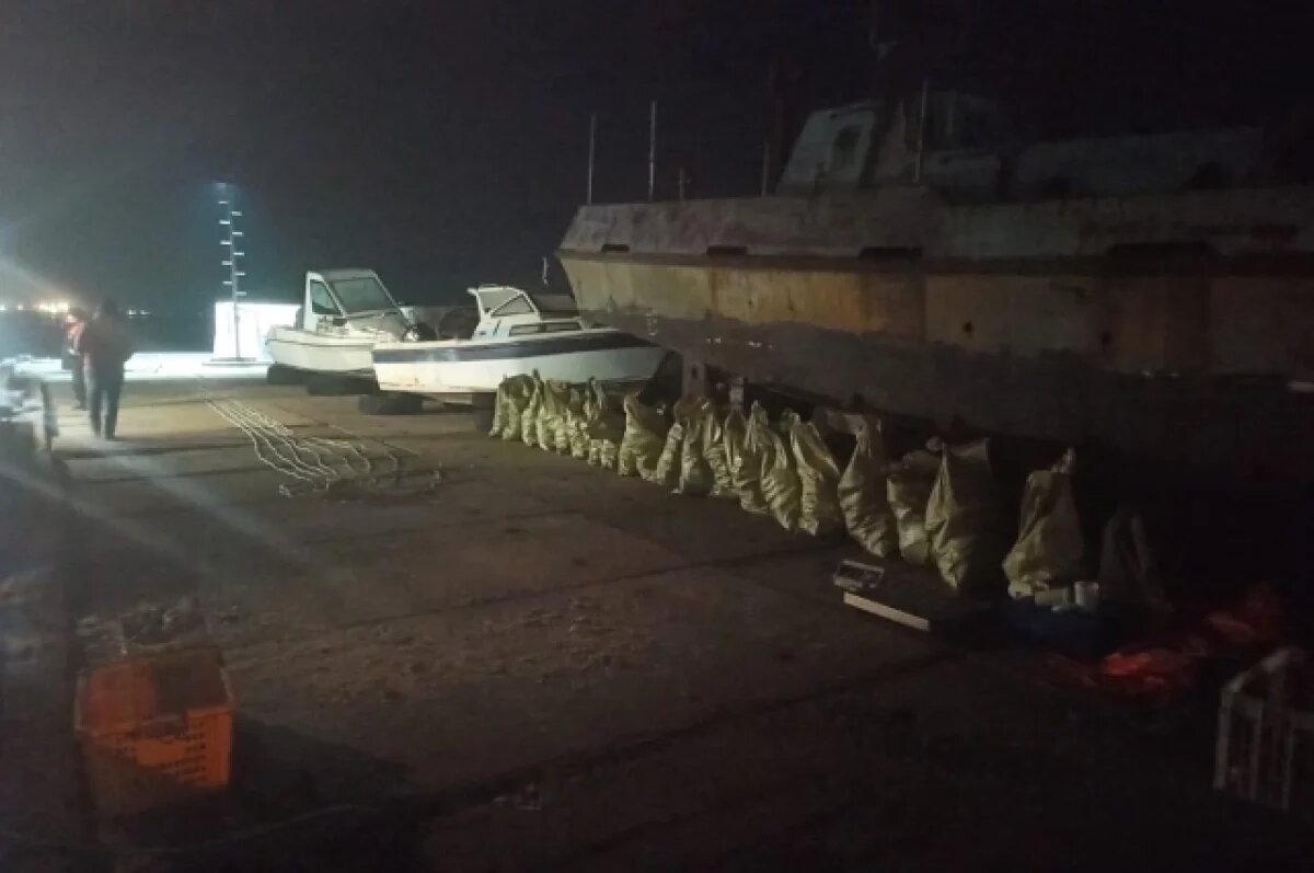    Судно задержали возле мыса Стрелок.