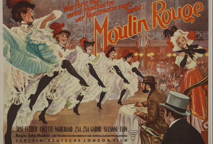 Рекламный плакат Мулен Руж в его лучшие годы