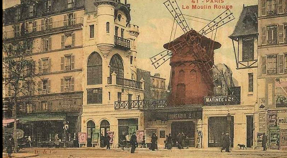 Мулен Руж в начале ХХ века