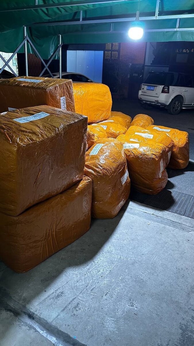 Товары ЧАЙНА ВЭЙ НИХАО передо отправкой клиентам