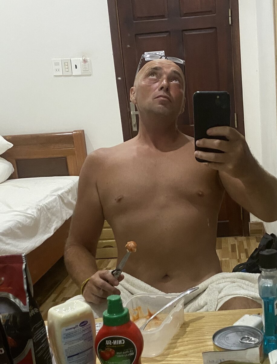 Сколько же я растерял по пути сюда калорий?