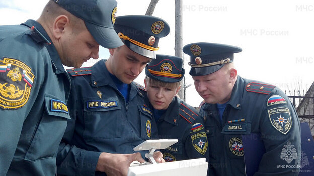    В Кирове сотрудники МЧС ищут нарушителей правил пожарной безопасности с воздуха