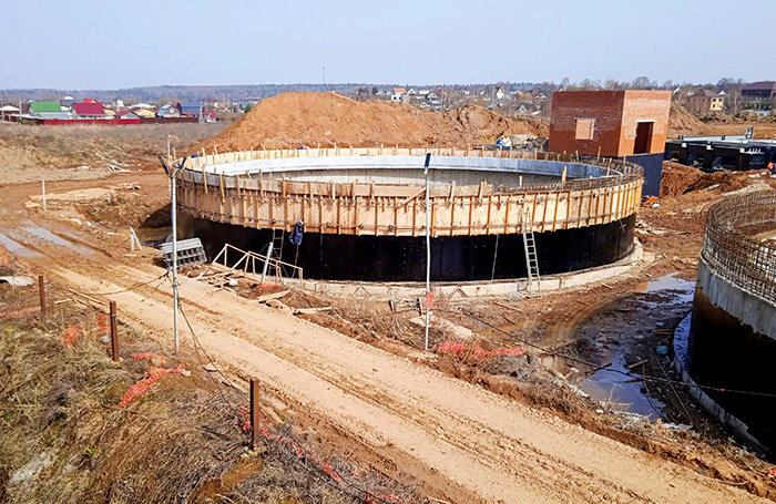    Масштабная реконструкция очистных сооружений в деревне Осипово городского округа Солнечногорск.пресс-служба «Росстройконтроля»/fc-rsk.ru