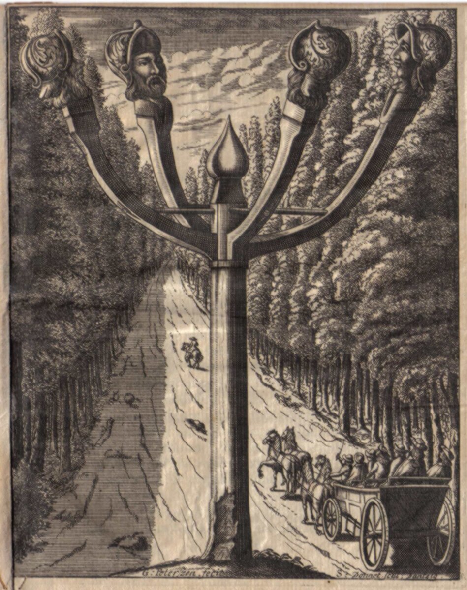 Колонна Четырех братьев / Präses M. JO. JAC. ROHDE (1717)
