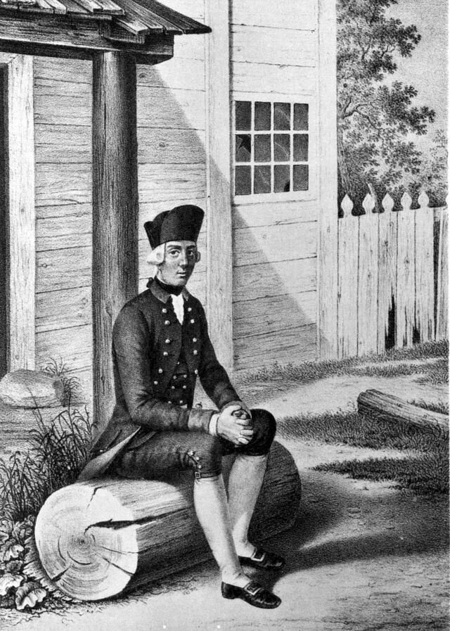 Мастеровой Гарнизонного батальона. 1764 - 1786 г.г.