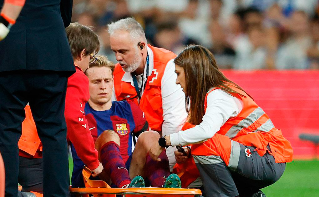 Травма Френки де Йонга