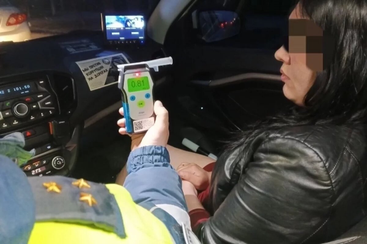    В Тюменской области 25 апреля задержали двух пьяных автомобилисток без прав