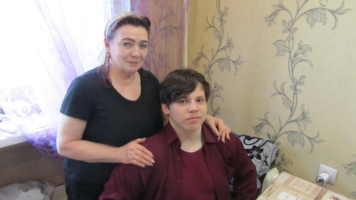 Савелий с бабушкой Ольгой Дмитриевной