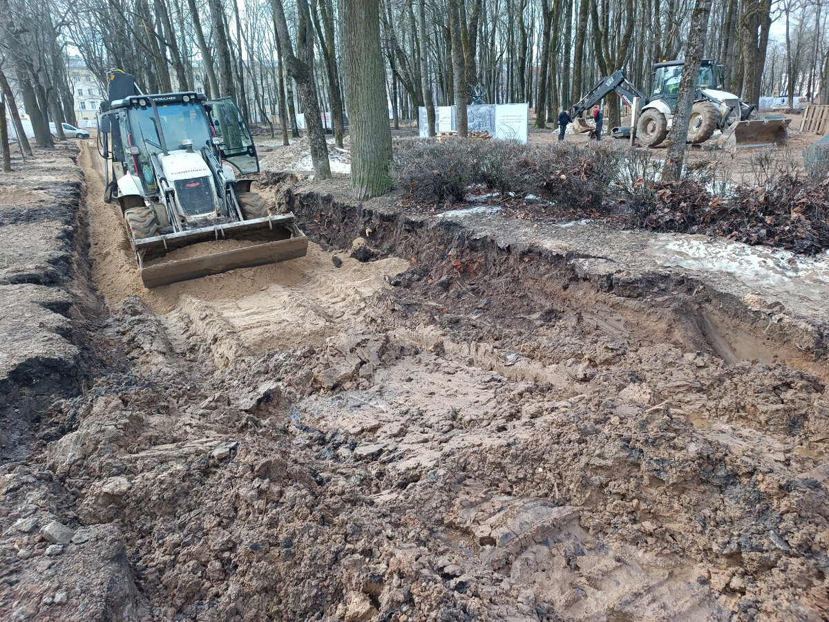 Смоленск, городской сад Блонье, 25.03.2024