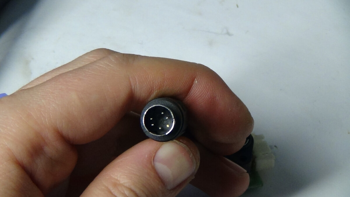 Разъем PS/2 паяльника