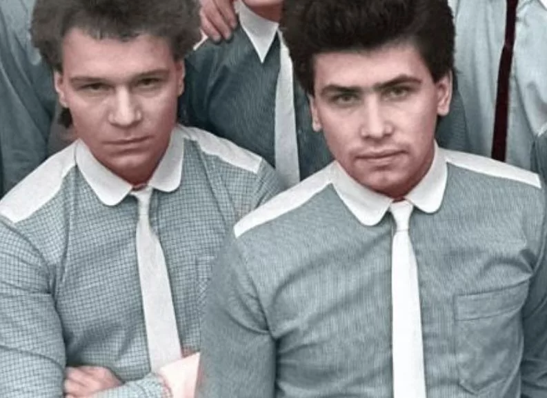 Кипелов и Расторгуев. Кипелов молодой с Расторгуевым.