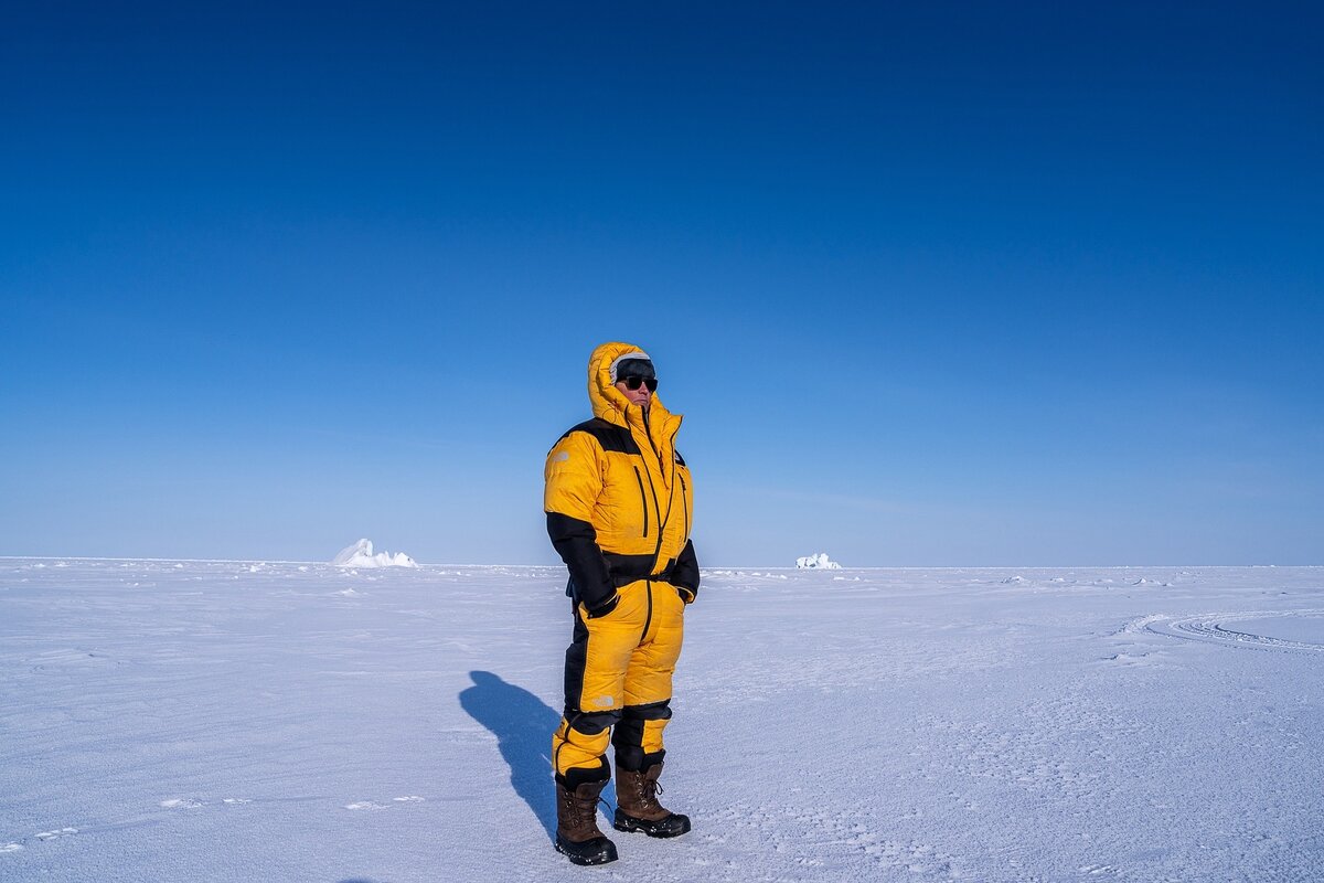 Исследователь Арктики. Фото из личного архива Леонида Круглова, 2024 год