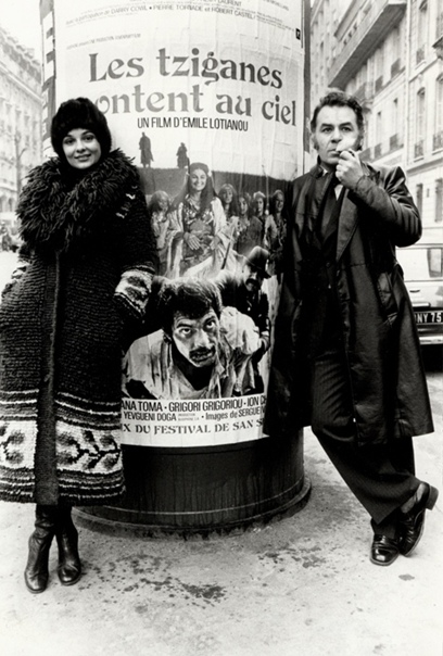 Светлана Тома и Эмиль Лотяну в Париже, 1970-е годы