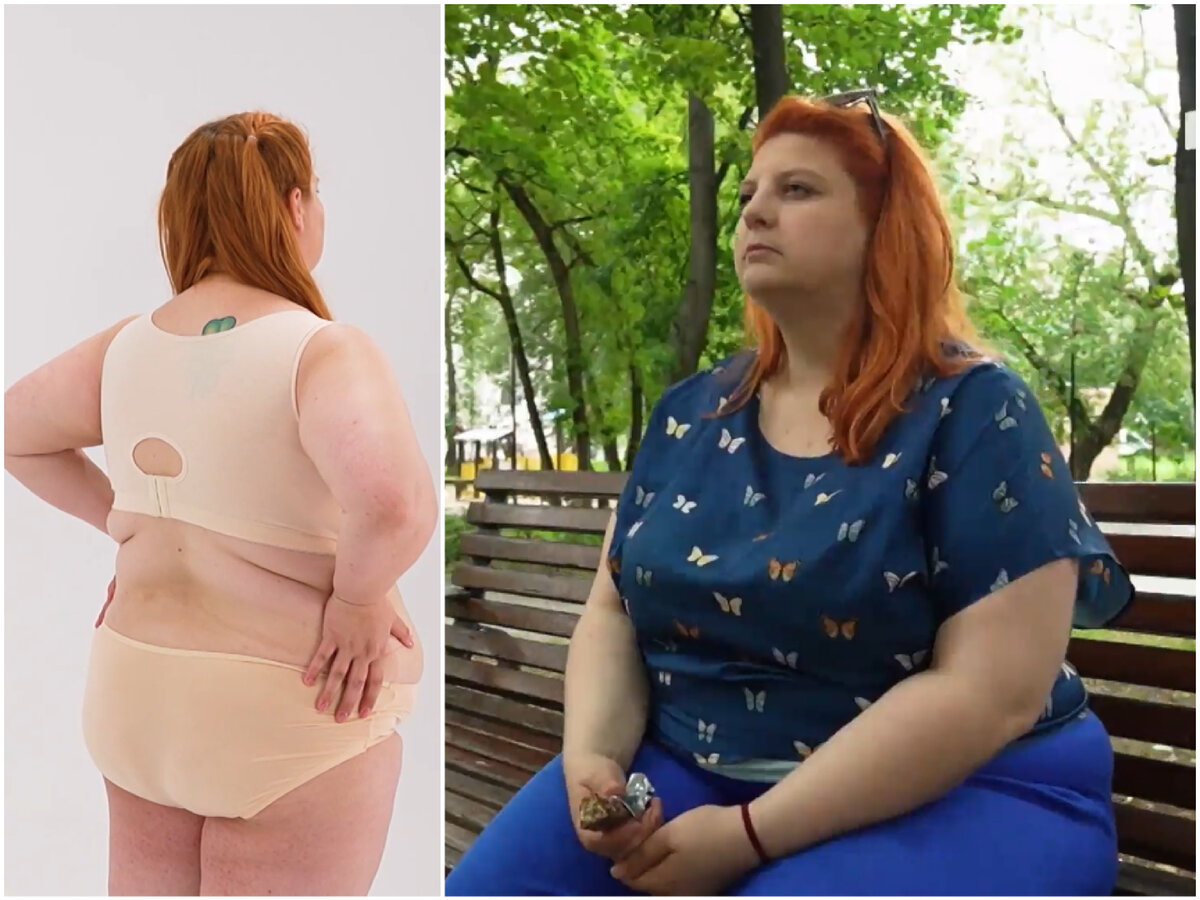 Большие девочки до и после похудения