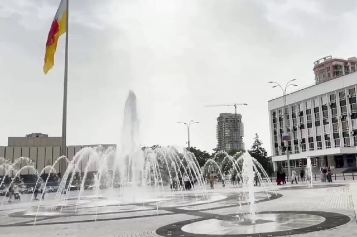    В Краснодаре открылся сезон фонтанов