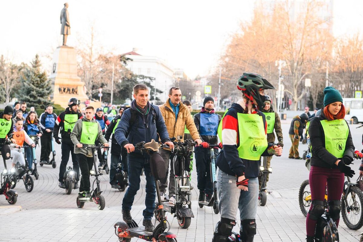 Мероприятие для любителей электротранспорта в Севастополе // Фото: Александр Никулин