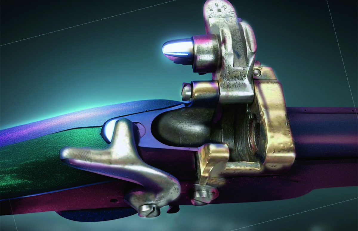 Затвор винтовки Крнка образца 1869 года 