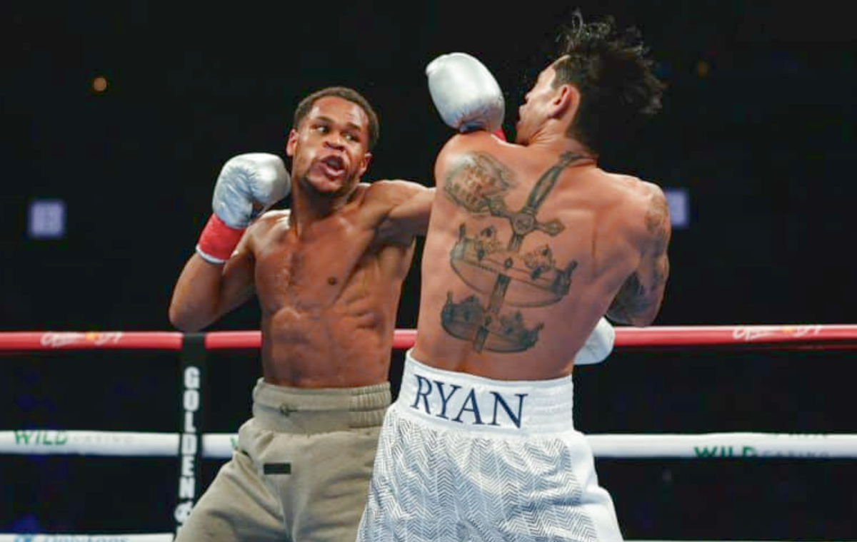 Были и единичные моменты, когда Девин Хейни был на пол пороге сделать хороший бой