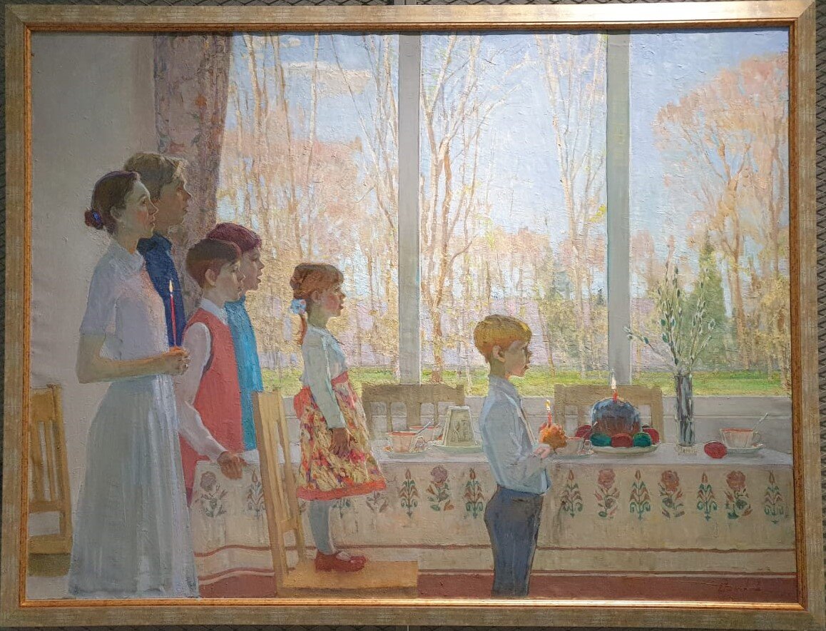 Дмитрий Петров (р.1971) Пасха 2022 холст, масло