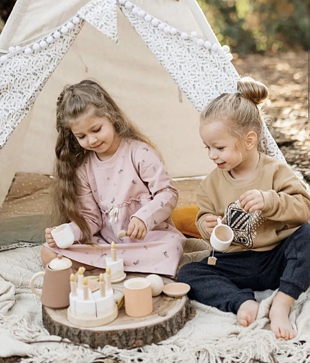 Игрушечная деревянная посудка kookoonek 