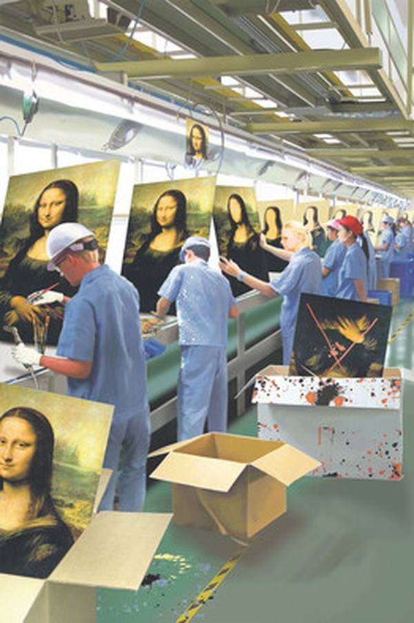 Барткус, Рэй. Линия сборки искусства. Wall Street Journal