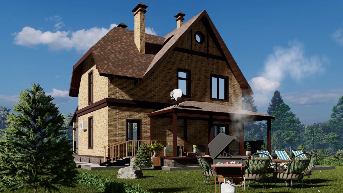 Проект дома - H-1100