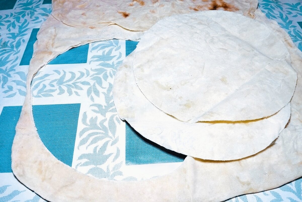 Заготовки для чебуреков