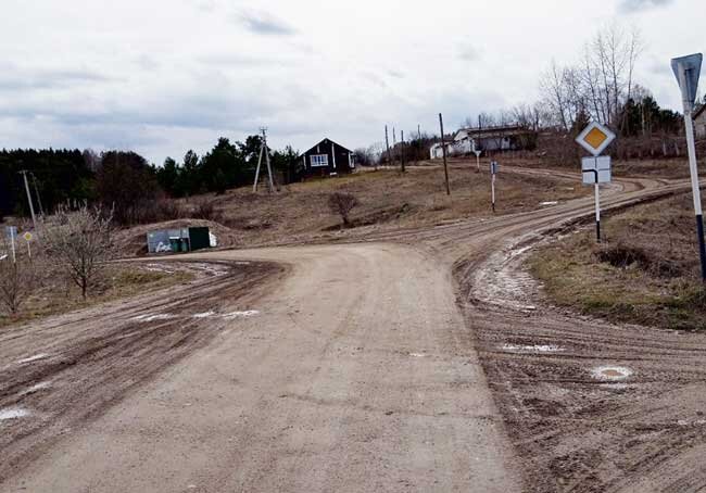 Жители Шадейки просят о ремонте улицы Трактовой