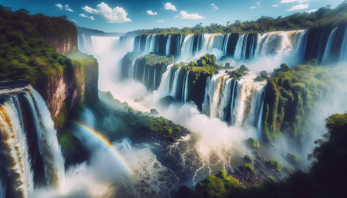 Ох, дорогие мои читатели, вот уже какой раз я пополам со страхом и восторгом сажусь писать об этом чуде света, зовущемся водопадами Игуасу.