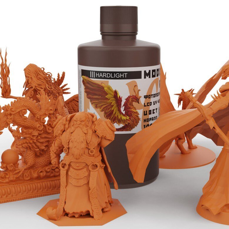 Фотополимер HARDLIGHT RY - модельный с высокой детализацией