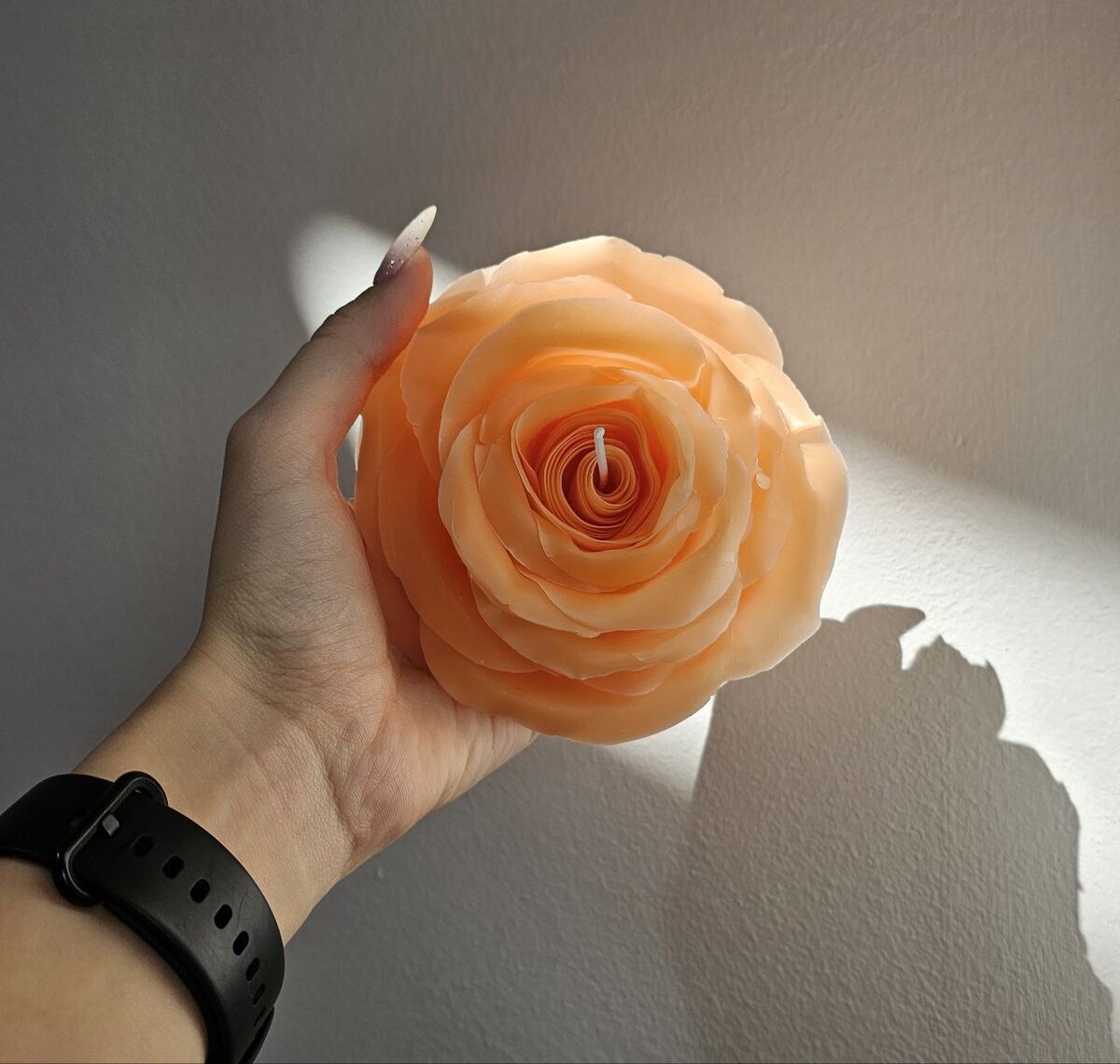 Пионовидная свеча-роза