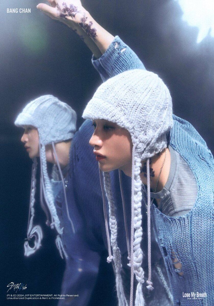 Концепт-фото к синглу "Lose my breath".