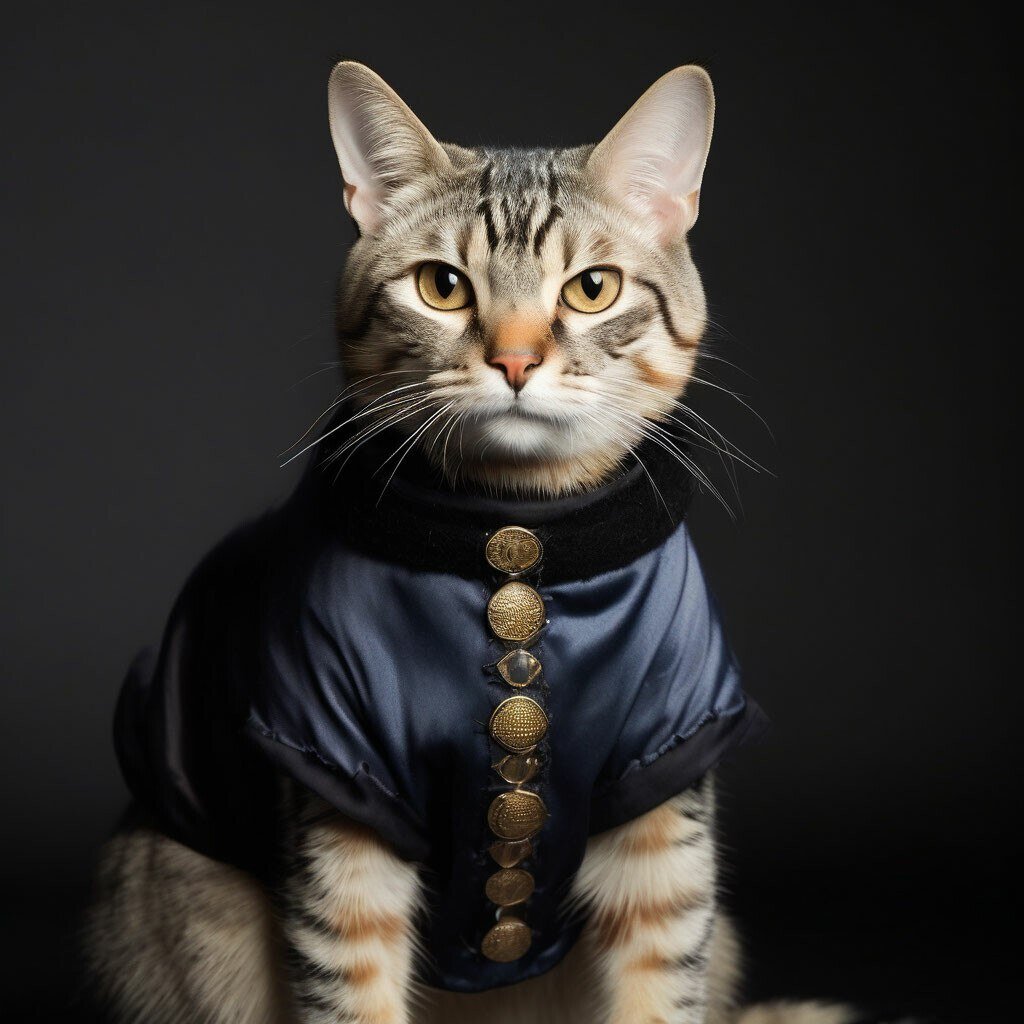 Кот в одежде (Шедеврум)