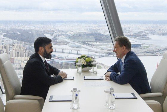    Ровшан Наджаф и Алексей Миллер