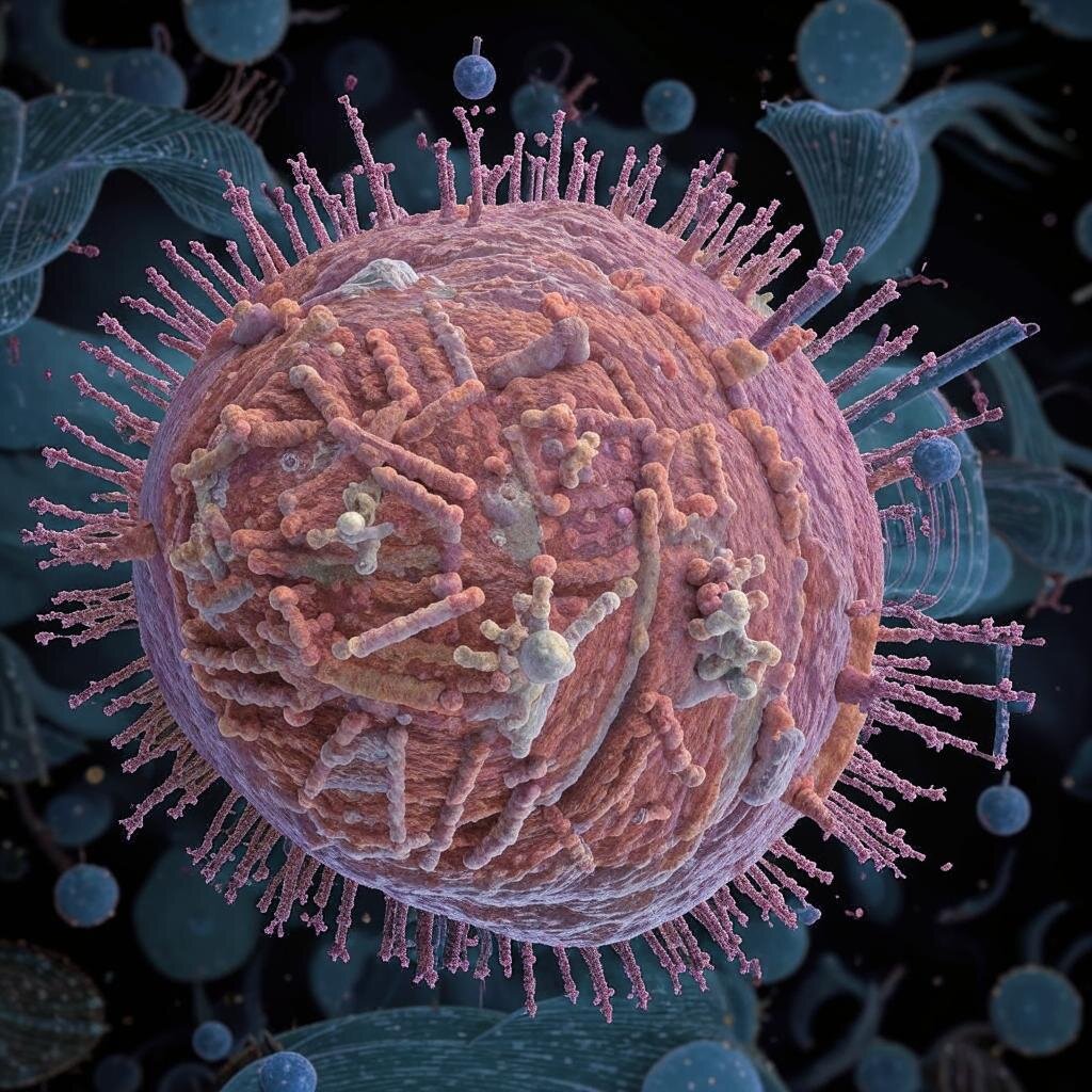 Kandinsky по запросу: процесс генерации новых CRISPR-ассоциированных белков.