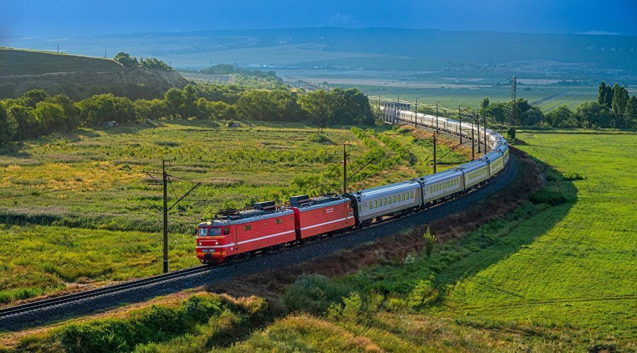 Поезд // Фото со страницы компании «Гранд Сервис Экспресс» в ВКонтакте