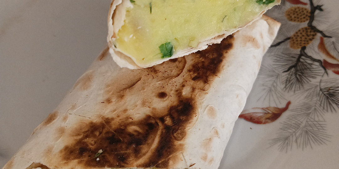 Постная шаурма - это просто и вкусно