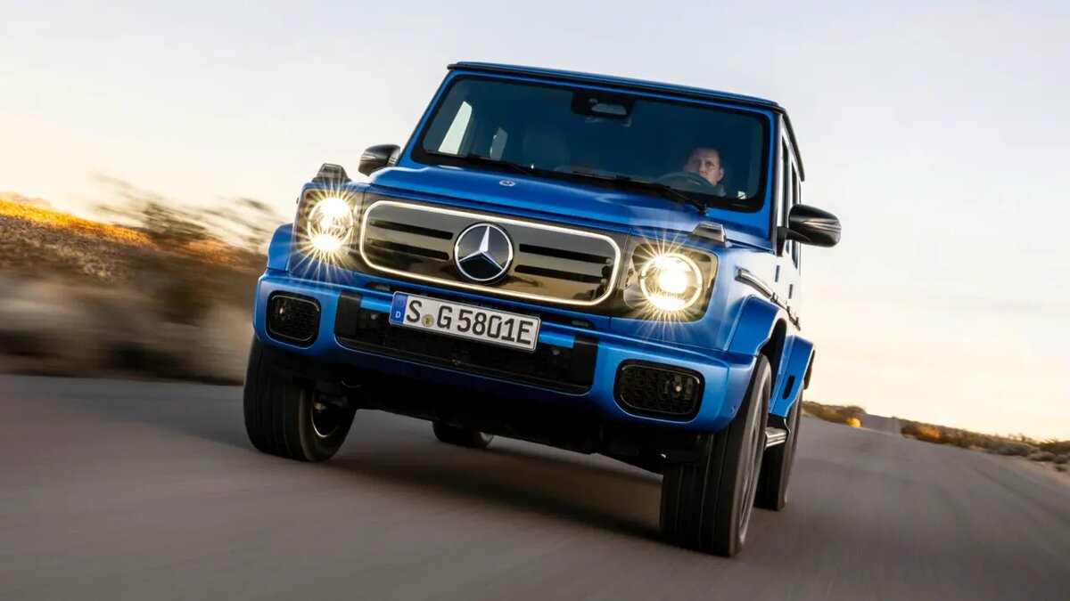 Mercedes-Benz представил электрический G-Class | TopGear | Дзен