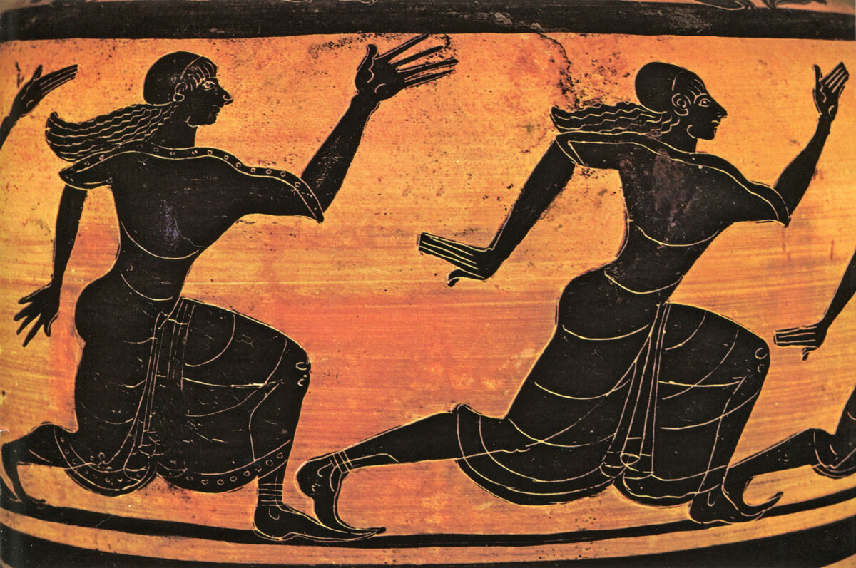 Девушки спартанки. Изображение из открытых источников.