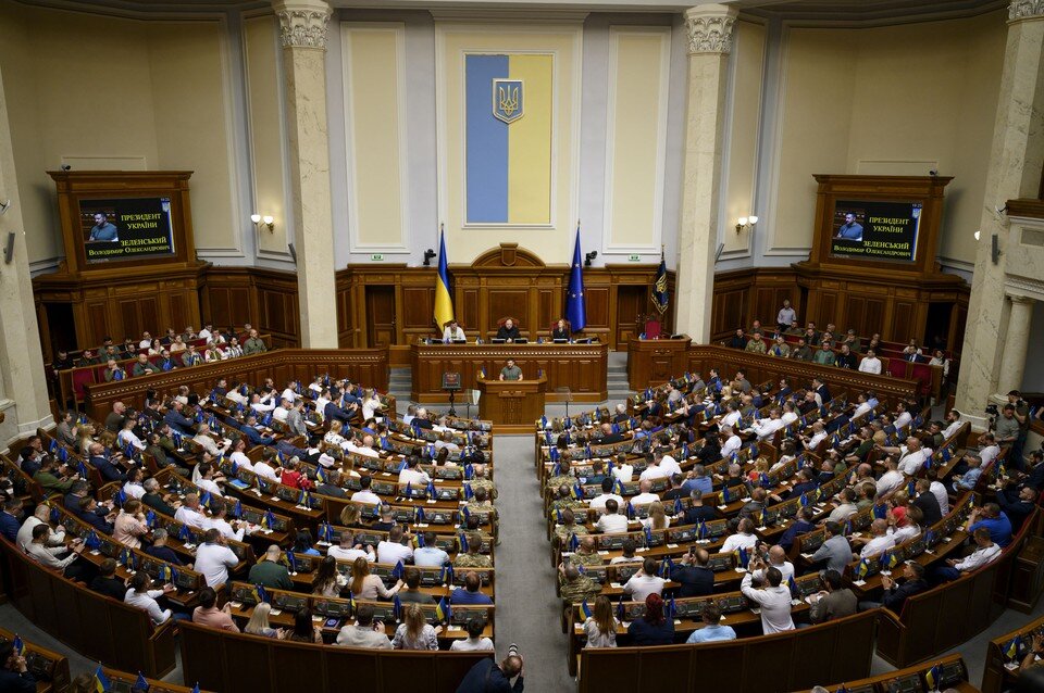    Законопроект был зарегистрирован группой депутатов от фракции "Слуга народа" в Верховной раде еще в 2022 году. GLOBAL LOOK PRESS