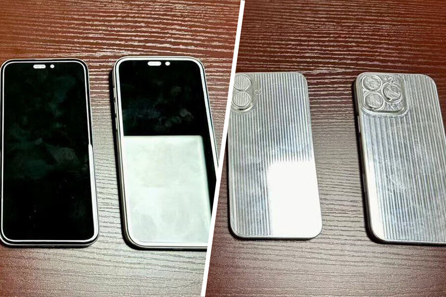 Слитый дизайн iPhone 16
