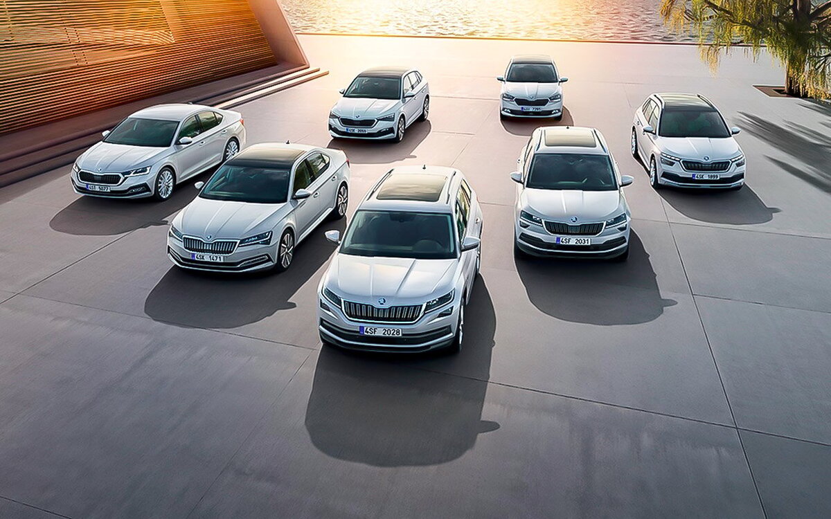 *Škoda модельный ряд
