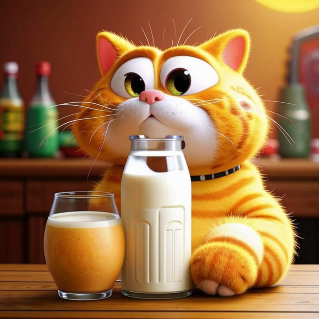 Я знаю, что Вы любите виски, но придется пить мой любимый молочный коктейль