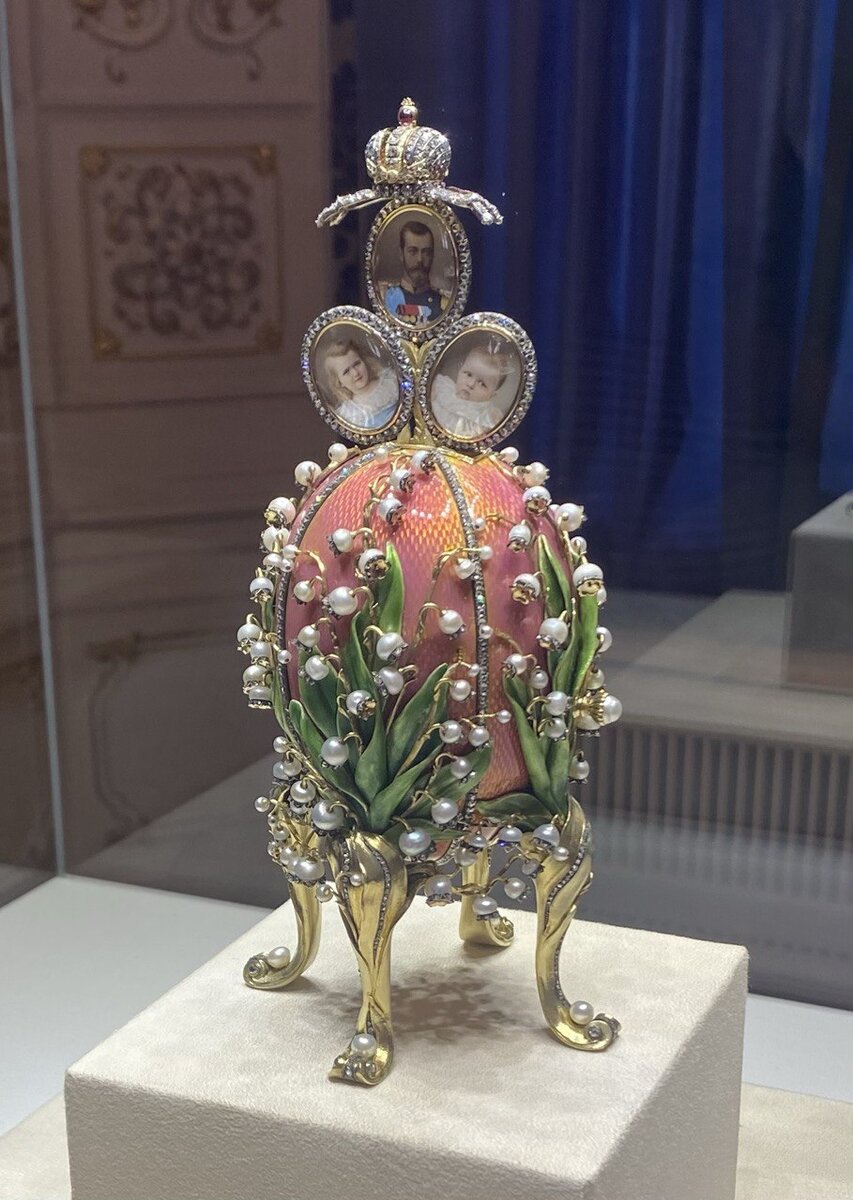 Яйцо "Ландыши". Музей Фаберже