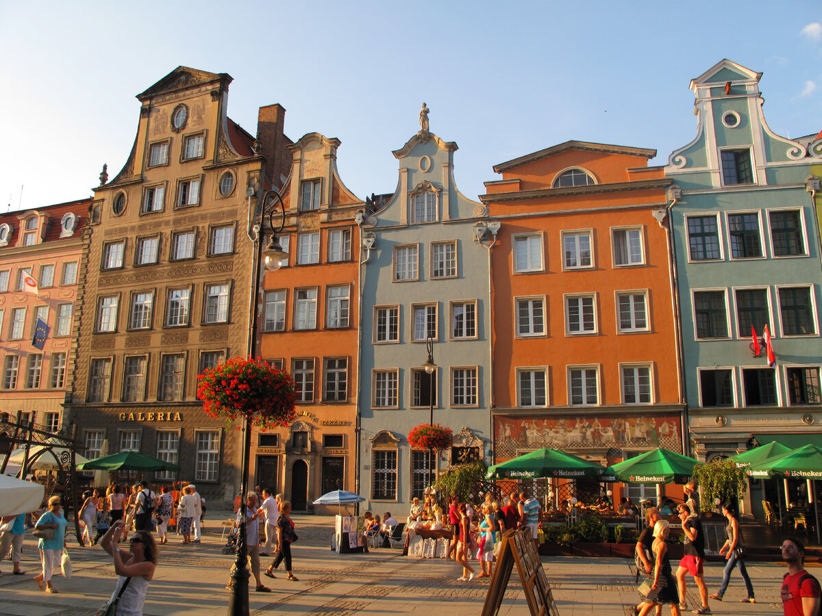Старинный польский город Гданьск